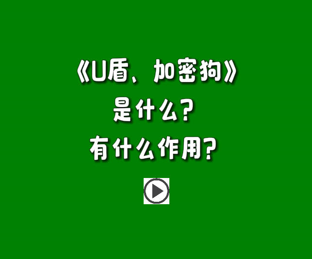 生產管理系統(tǒng)軟件加密狗密碼鎖U盾是什么有哪些用途怎么用